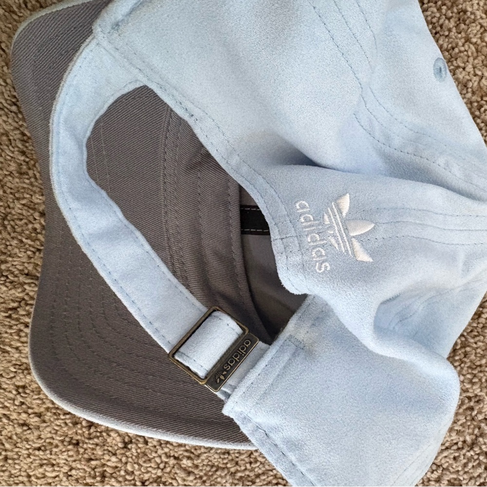 light blue adidas hat